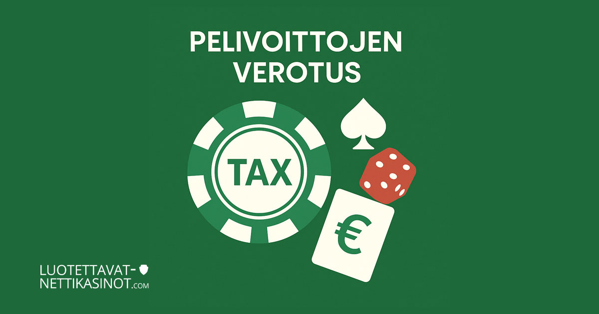Verotus Pelivoittojen verotus: Lue miten kasinovoittoja verotetaan