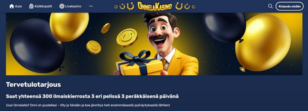 onnela kasino bonus